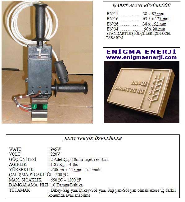 Enigma enerki palet damgalama mhr